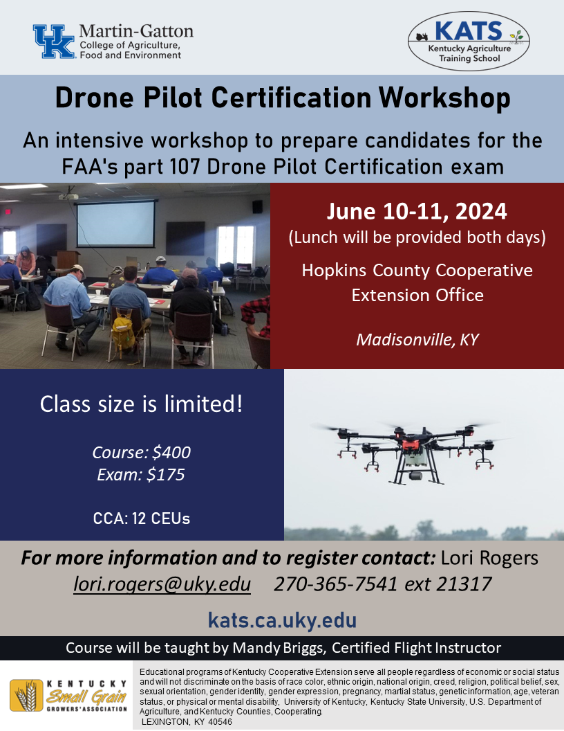 Drone Pilot Certification Workshop