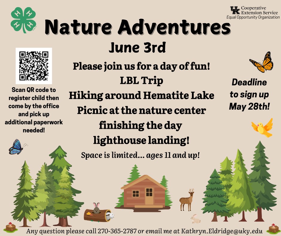 4-H Nature Adventures Trip