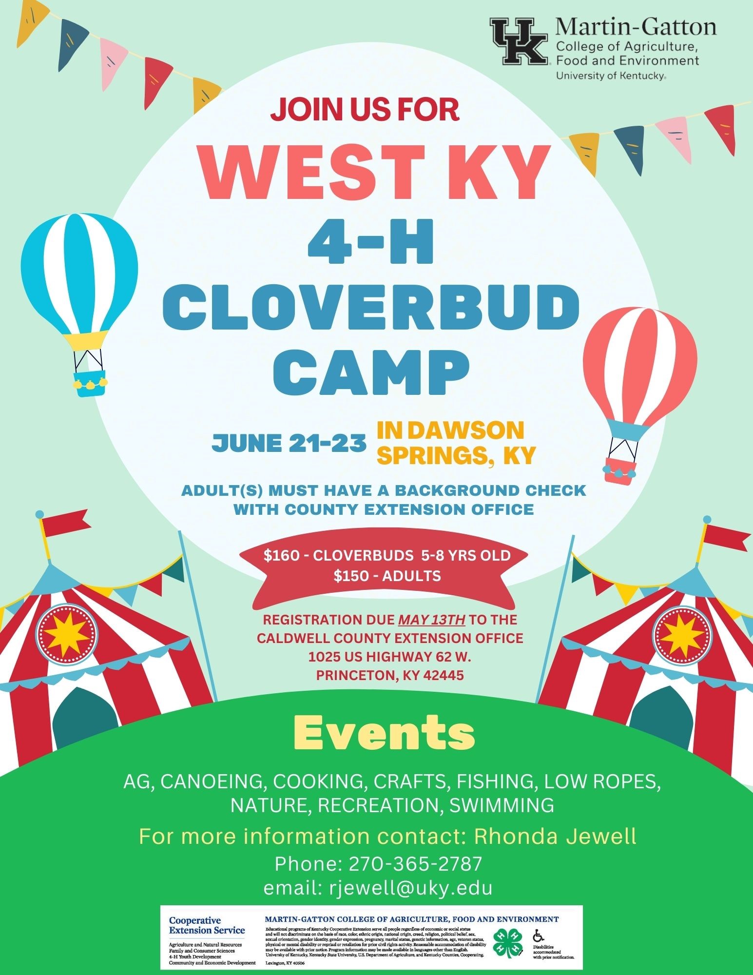 Cloverbud Camp Registration