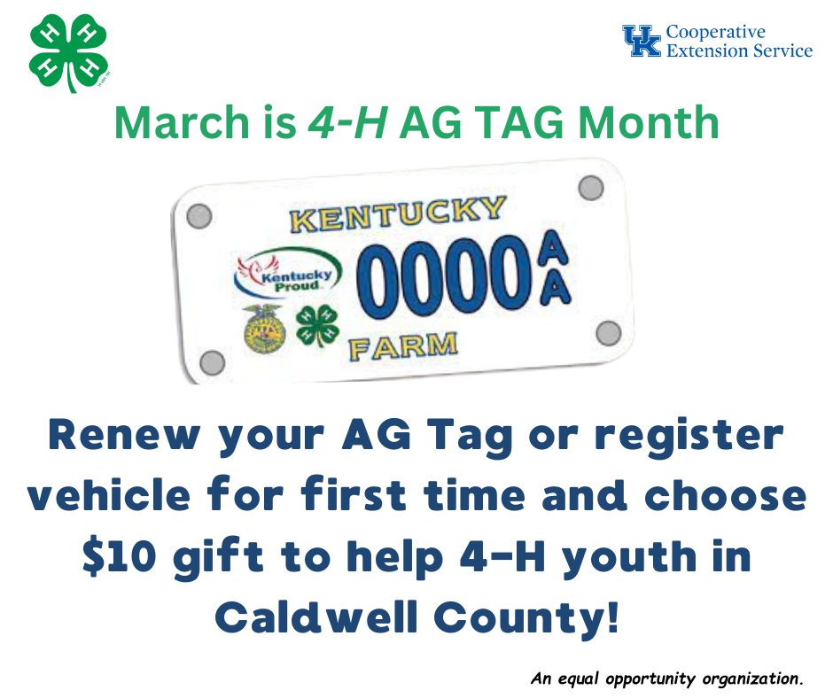 March is AG Tag Month