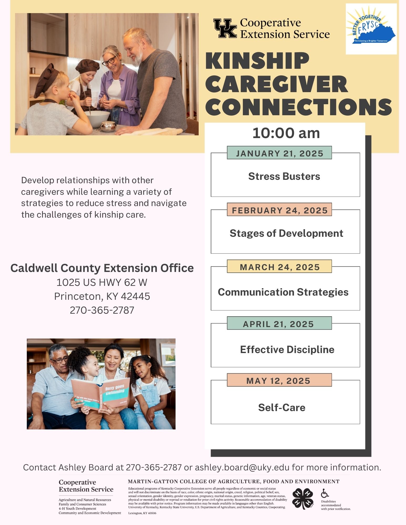 Kinship Caregiver Connections Flyer