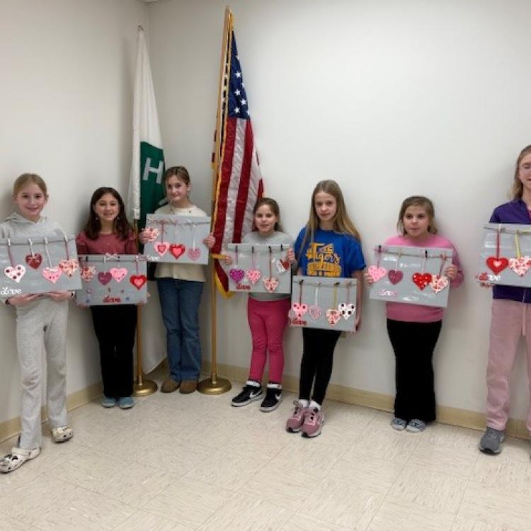  4-H Craft Club Valentines Day