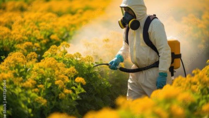 Pesticide spray