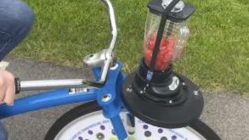 Smoothie making bike